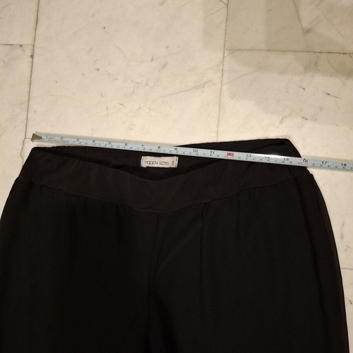 Happy Sizes Black Pants XL like new with double fabric and transparency