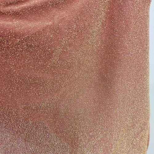 H&M swimsuit one piece high  leg pink glitter shiny M 38