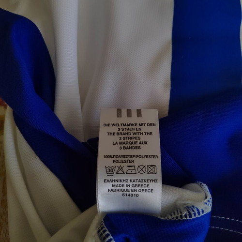 Vintage Greece National Team Euro 2004 Jersey Tsiartas #10 Adidas Replica like new