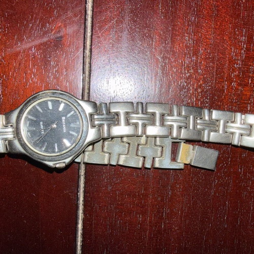 Britania vintage women's watch, silver tone