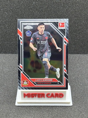 2025-26 Topps Chrome Bundesliga Claudio Echeverri RC card like new