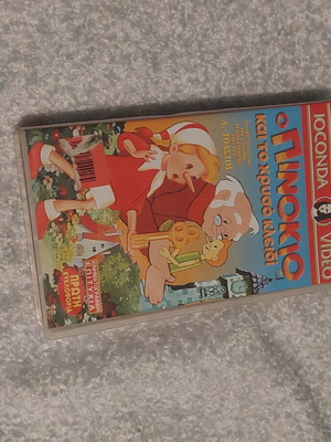 Pinocchio and the Golden Key video cassette like new, dubbed