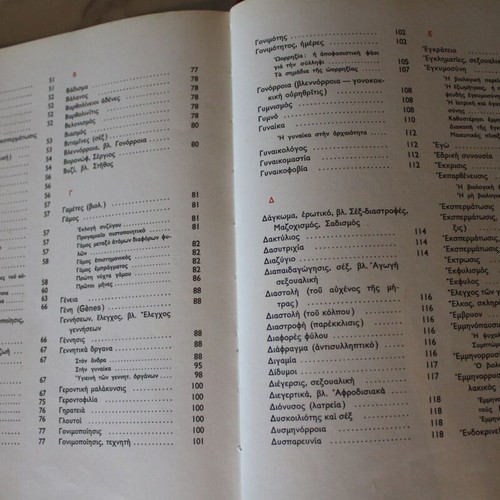Dictionary of Human Anatomy 1963, new, Greek language