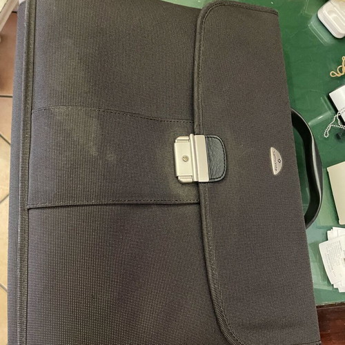 Samsonite office bag like new, gray fabric