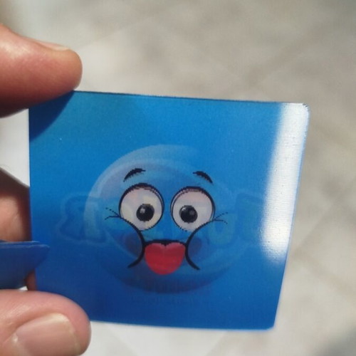 Emoji lenticular cards, set of 18