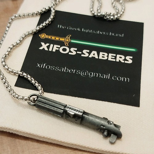 Star Wars metal pendant new, gray