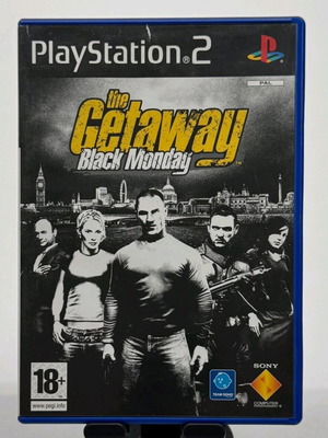 The Getaway Black Monday PlayStation 2 used with Greek poster and booklet