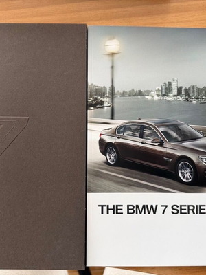 Φυλλάδιο The BMW 7 Series 2013 καινούργιο
