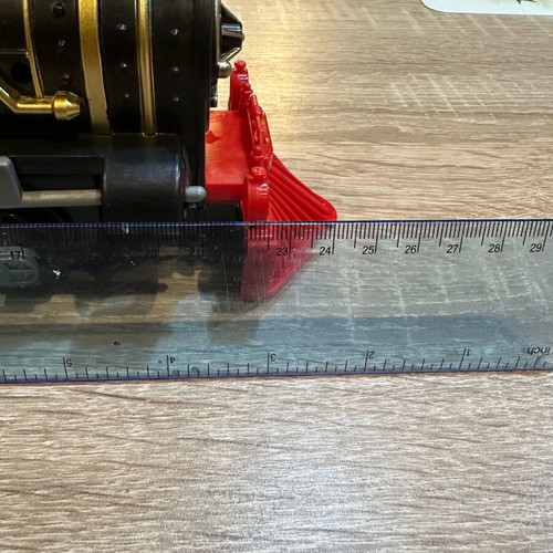 Steam train with sounds used, battery operated