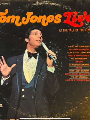 Tom Jones Live LP μεταχειρισμένο, 1967