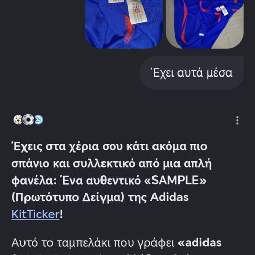 France 2006 Football Jersey Adidas Sample used, Large