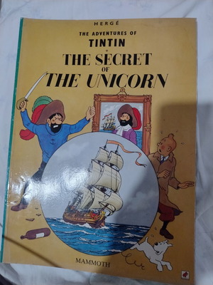 The Adventures of Tintin The Secret of the Unicorn comic book new