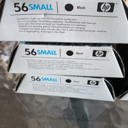 HP 56 Small Black Printer Ink new