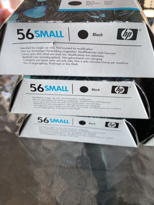 HP 56 Small Black Printer Ink new
