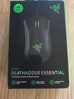 Razer DeathAdder Essential гейминг мишка 6,400 dpi нова