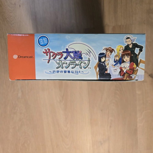 Sakura Wars Online Elegant Days in Paris Sega Dreamcast new