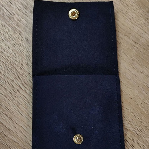 Louis Vuitton jewelry box with blue inner case used