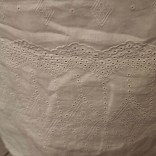 Per Una white linen midi dress like new, UK size 12