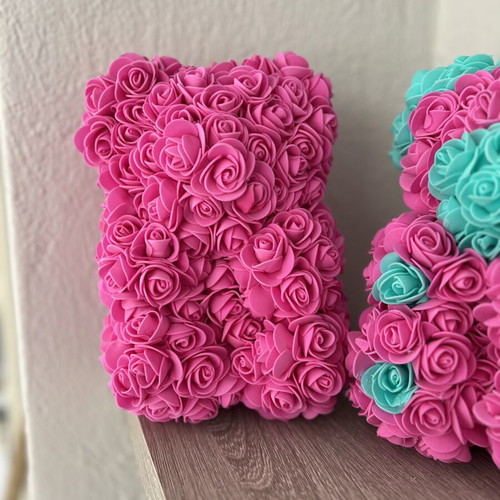 Handmade teddy bears set of two, new