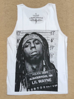 Lil Wayne Mugshot Tank Top cotton, new, sizes M and XL