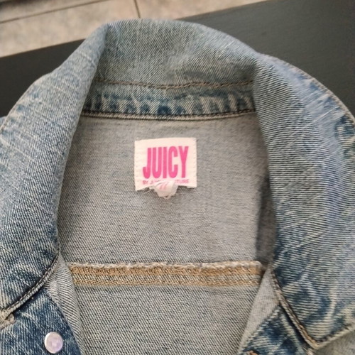 Denim vest Juicy Couture like new, blue, size S