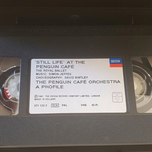 Ballet videocassettes like new, set of 7
