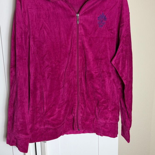 Esmara velvet women's cardigan fuchsia purple medium like new