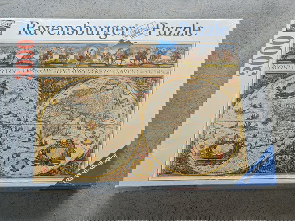 Ravensburger Παζλ 3000Τεμ. Παγκόσμιος Χάρτης