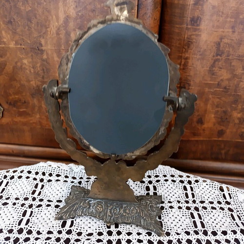 Bronze vintage mirror used