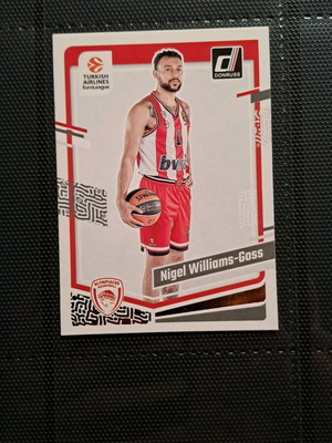 Κάρτα Euroleague 2023-2024 Ολυμπιακός BC Nigel Williams-Goss σαν καινούργιο