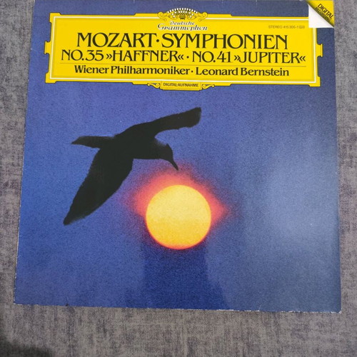 Mozart - Leonard Bernstein Symphonies No. 35 Haffner • No. 41 Jupiter Vinyl like new