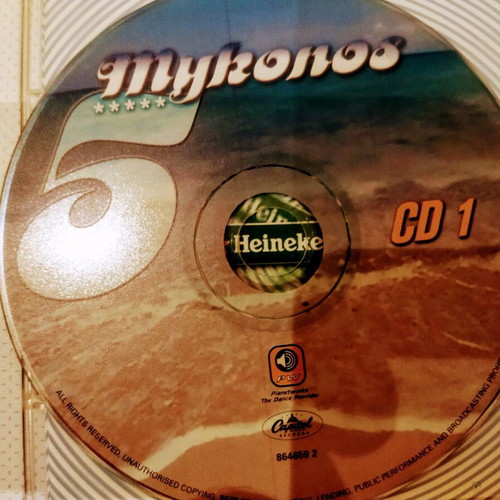 Mykonos 2 CD like new, from the island of Mykonos