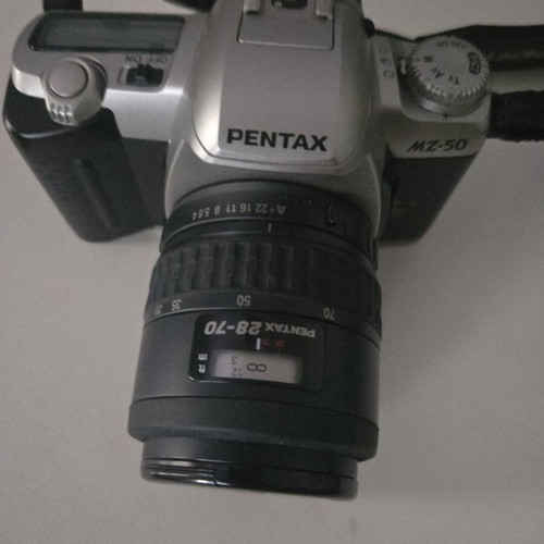 Pentax camera with flash used, model from 1997