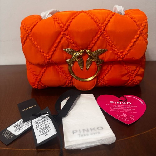 Pinko crossbody bag new, orange