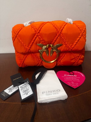 Pinko crossbody bag new, orange