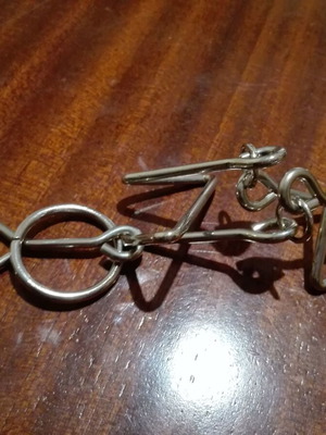 Metal puzzle used