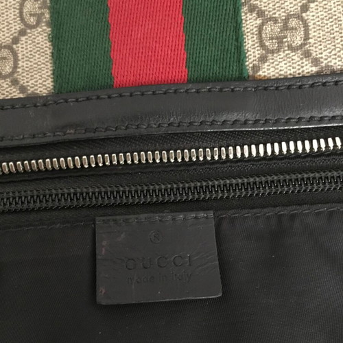 Gucci Ophidia Messenger leather shoulder bag used, colorful