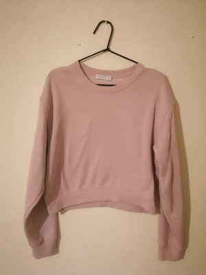Stradivarius pink crop like new, size M