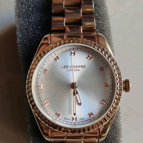 Lee Cooper women's watch like new, rose gold