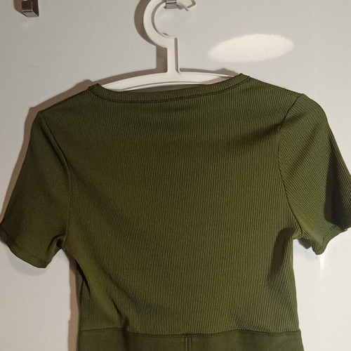 Topshop sports shirt like new, green, size M