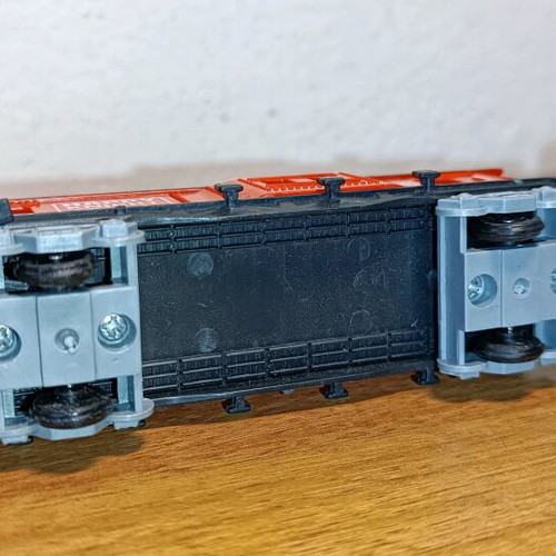 Iron train with wagons full functional or engine