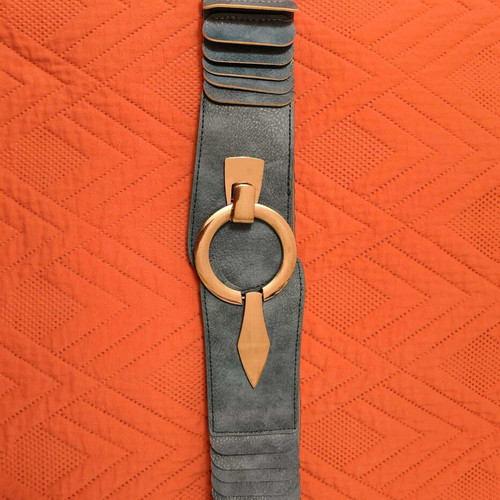 Women's elastic belt 75cm new, blue