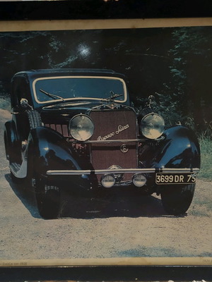 Καδράκι αυτοκίνητο vintage 26×28