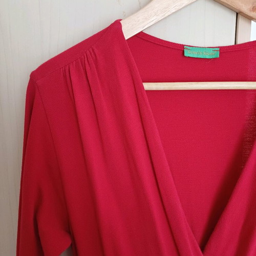 Eclectic Soiree maxi dress red like new