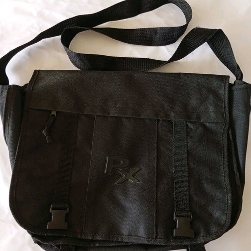 Laptop shoulder bag like new, black