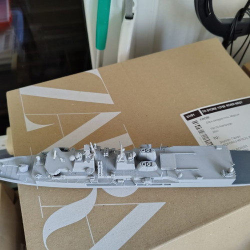 Meko 200 HN frigate model 1/350 scale