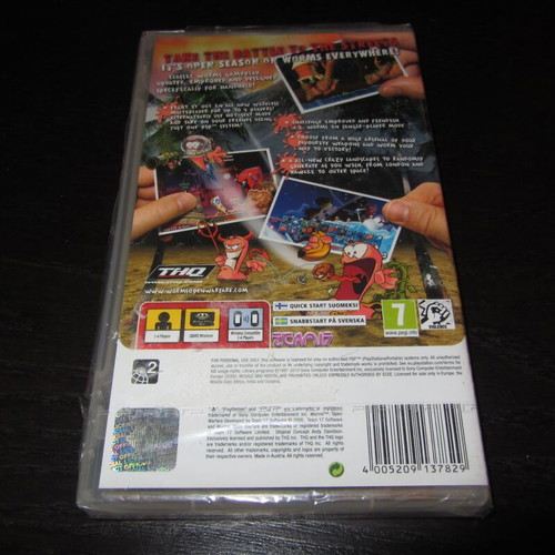 Worms Open Warfare Sony PSP καινούργιο σφραγισμένο