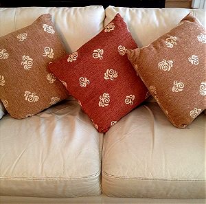 (4) Μαξιλάρια καναπέ