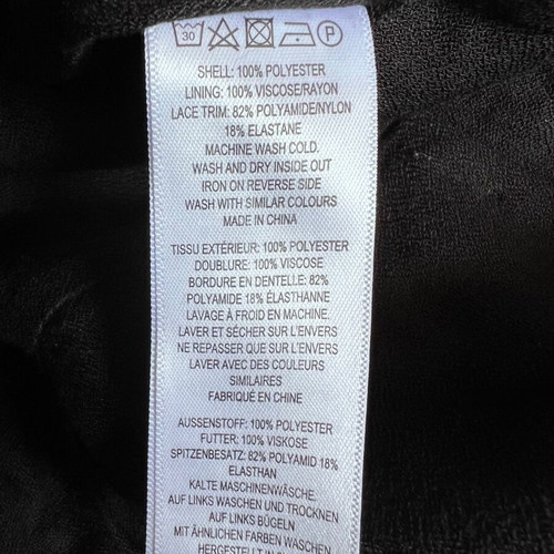 French Connection black skirt new, size M