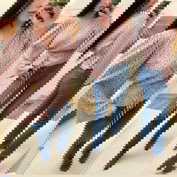 (Μ) Μπλούζα βισκόζη, blouse